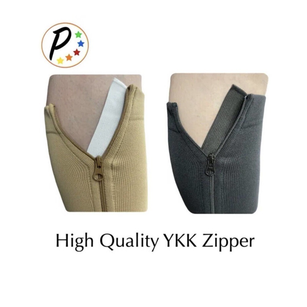 Presadee Original Closed Toe 20-30 mmHg Firm Leg Compression YKK Zip Socks XXL‍ - Picture 4 of 8